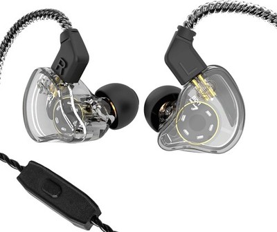 NICEHCK DB2 IEM Earphones With Microphone: Resin 1BA 1DD Hybrid in Ear Mon