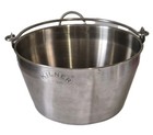 Kilner 8ltr Jam/ Preserve Maslin  Stainless Steel Pan With Handle