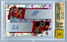 AMON-RA ST BROWN SMITH-SCHUSTER 2021 CONTENDERS DRAFT ROOKIE AUTO 1/23 BGS 9.5