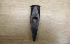 Unreadable Brand 1-1/2 Straight Peen Hammer Head,2lbs12oz.,6-3/16",VGC,Use &Wear