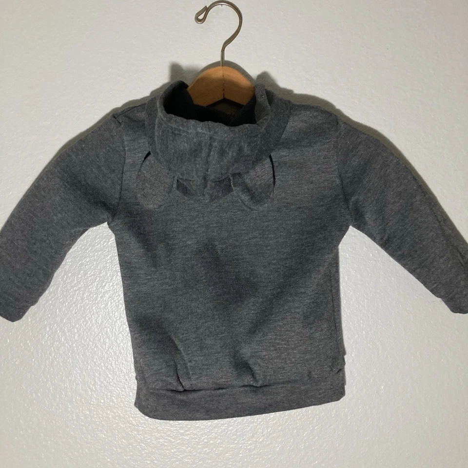 Disney Junior Mickey Mouse Gráfico Sudadera con Capucha Talla 3T Gris Foto 2 de 4