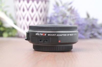 Viltrox EF-M2 II AF Adapter 0.71x Focal Reducer For EF Lens to Micro 4/3 MFT Cam