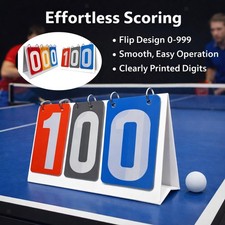 Sports Scoreboard Flip Scoreboard Table Score Flipper