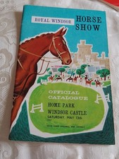 Royal Windsor Horse Show Official Catalogue 1967, Lovely Condition