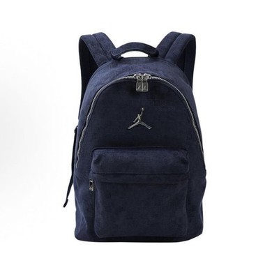 Jordan Monogram Backpack Overseas Limited Edition Polyester Dark Blue Japan New