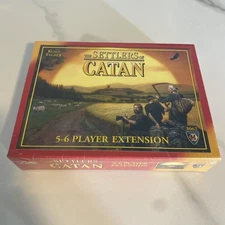The Settlers of Catan 5-6 Player Extension Mayfair Games #3062 Expansion Sealed