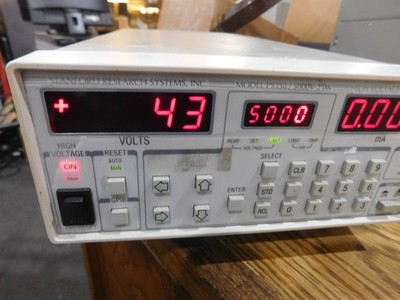 Stanford Research Systems Model: PS350/5000V-25W High Votage P/S.  Opt.  01