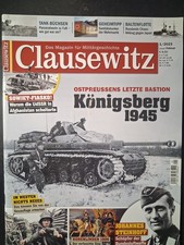 Clausewitz Heft Nr.1/2023 Königsberg 1945 guter Zustand