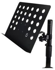 Sheet Music Holder For Attaching To Mic Stands