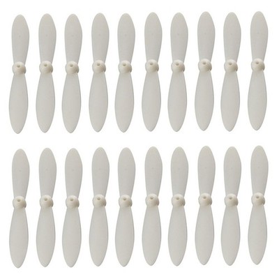20 Stück Propeller Airscrew Propeller Für Cheerson CX 10 Mini Drone White