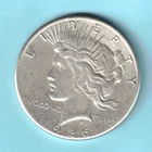 1926 Peace Silver Dollar $1 90% Silver Coin US Mint San Francisco Circulated