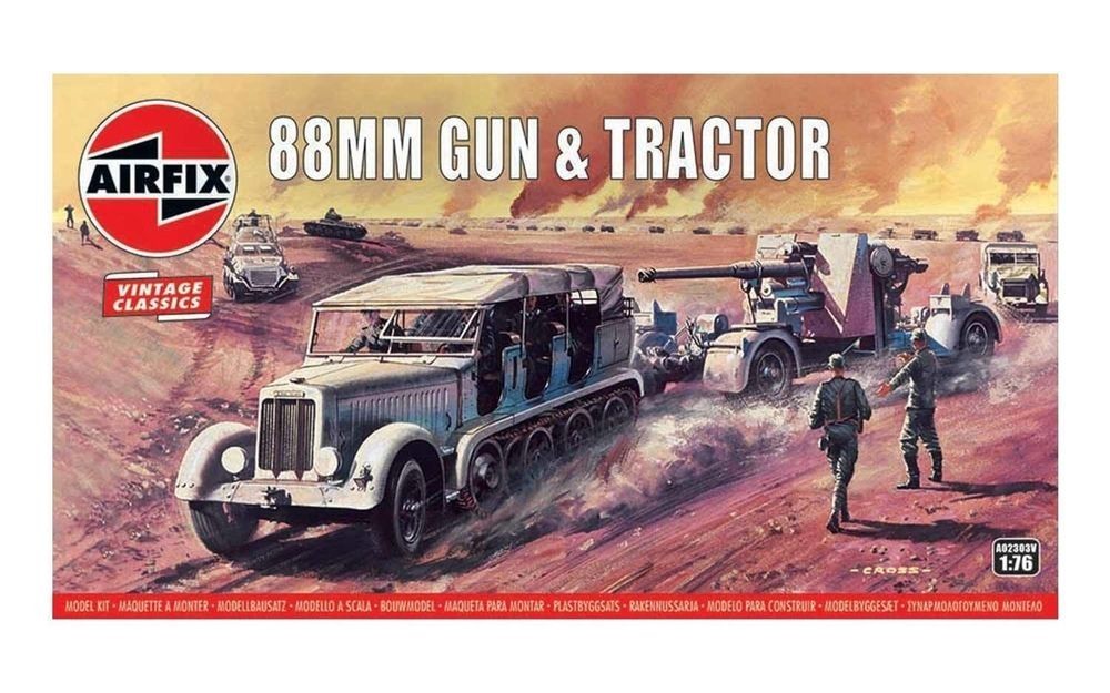 Airfix A02303v 1:76 Sdkfz 7 Mit 88 Mm Flak - Bild 4