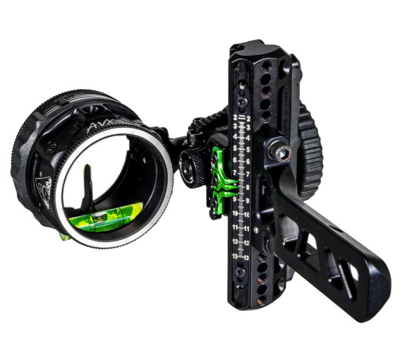 Axcel Driver Plus Sight Bridgelock AVX-41 Scope .010 Single Pin Green RH New