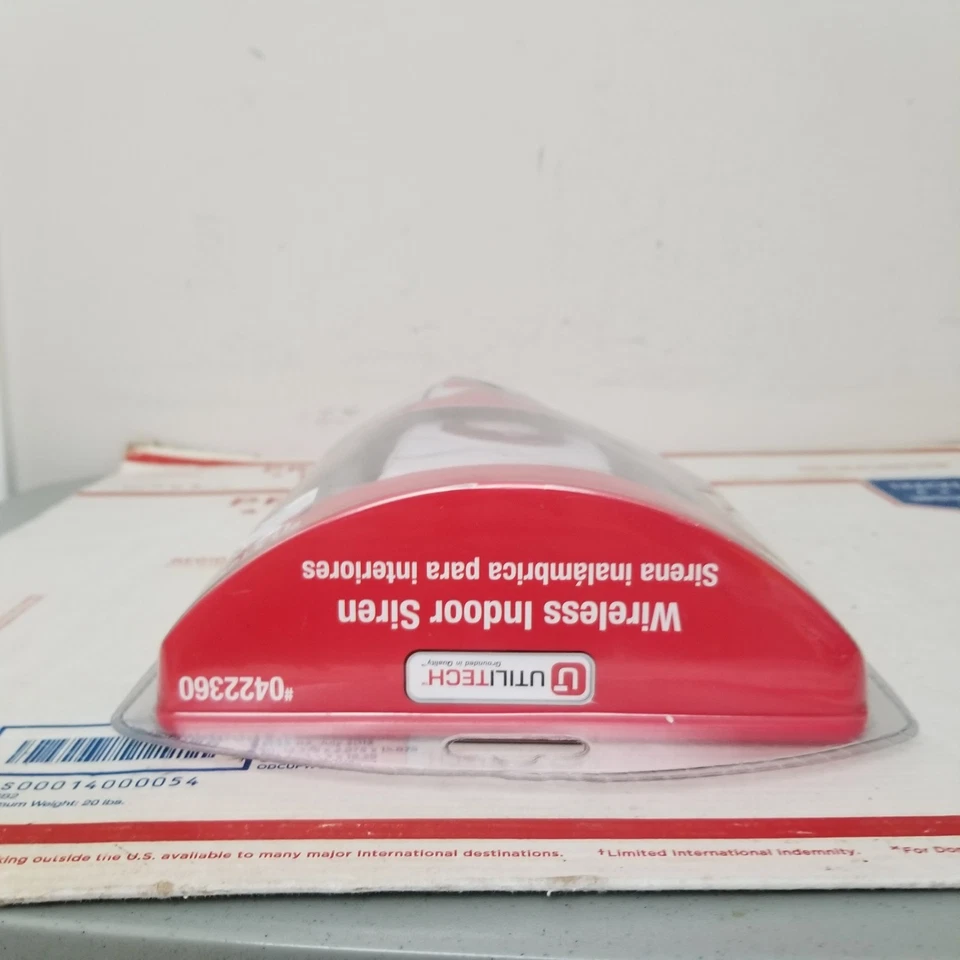 Utilitech Wireless Indoor Siren Z-wave Model TSE07-1 Iris Security System - Image 4 of 4