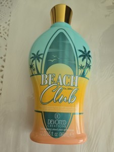 Devoted Creations Beach Club Tanning Lotion 12.25 oz NEW 