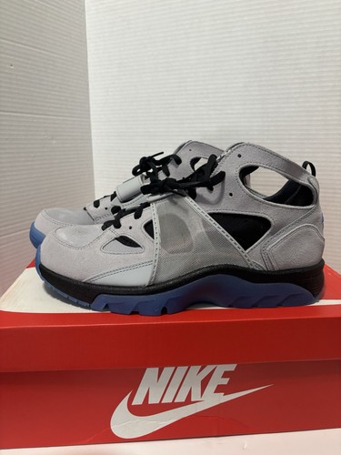 Nike Air Trainer Huarache Wolf Grey Men's Size 11 New With Defect IH4469-012 - Picture 2 of 10