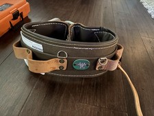 Buckingham 2955 Lineman Climbing Work Positioning Body Belt w/ D-Rings