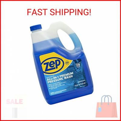 #ad Zep All in 1 premium Pressure Washing Concentrate 172 Fl. Oz 5.09L blue $24.44