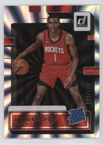 2022-23 Panini Donruss Rated Holo Laser /149 Jabari Smith Jr #203 Rookie RC