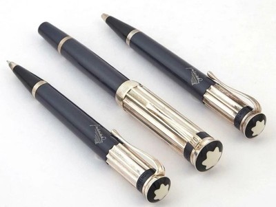 Montblanc Rare Sealed Charles Dickens Set of 3 Limited Edition Pens