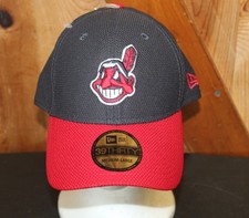 Cleveland Indians Chiefs Wahoo New Era 3930 Baseball Hat Sz M/L Guardians