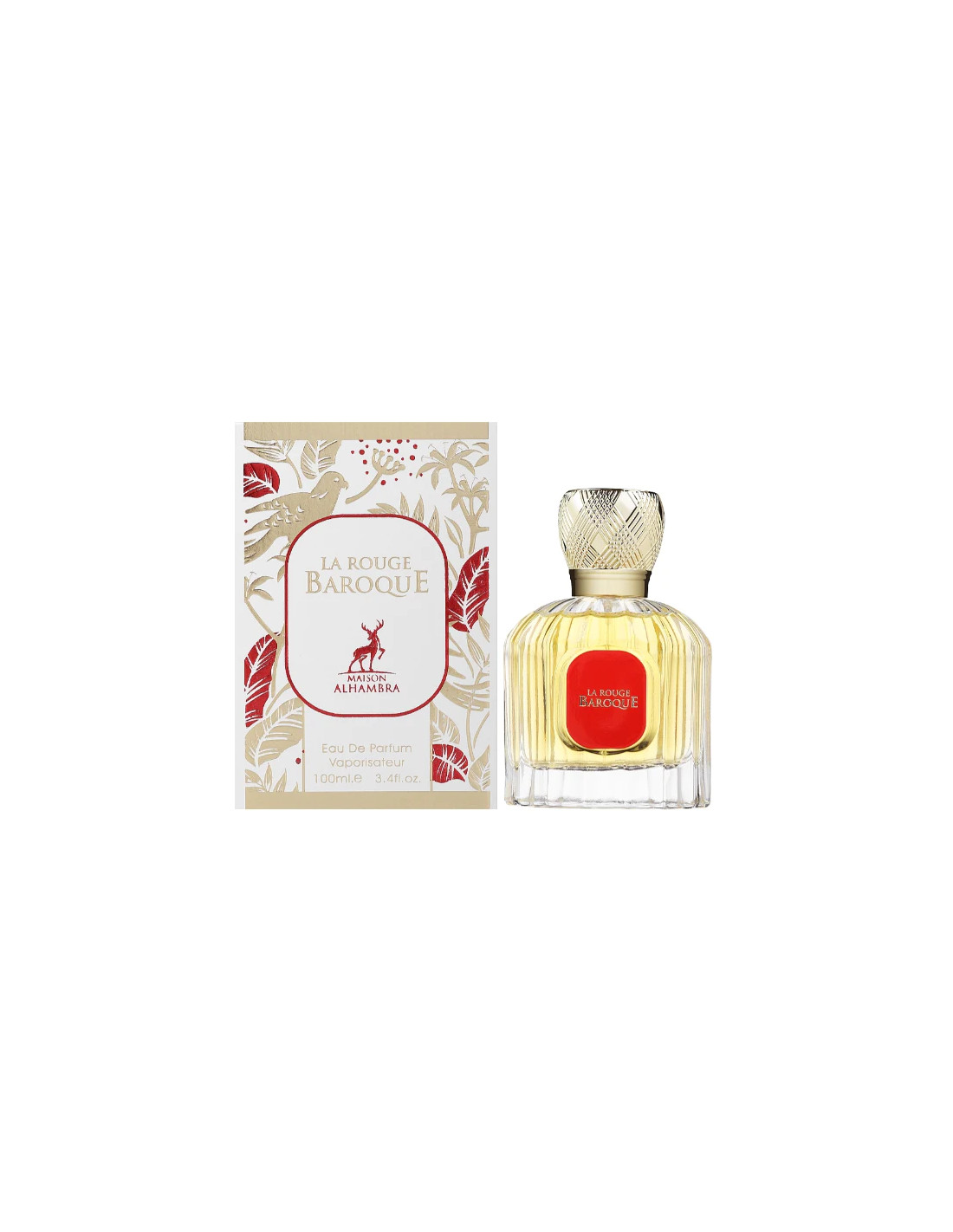 Lattafa Unisex Ambra La Rouge Baroque - Eau De Parfum 100 Ml Vapo - Immagine 2