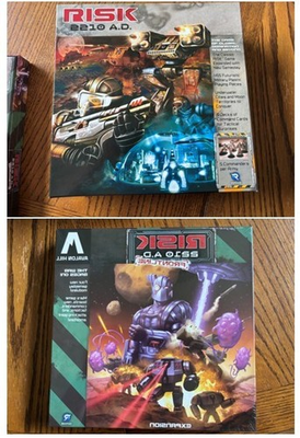 #ad #ad Risk 2210 A.D. Board Game And Risk 2210 A.D. Frontline Expansion. Exp NISW $43.50