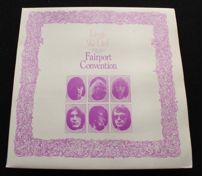 FAIRPORT CONVENTION Liege And Lief UK Pink Island 1969 1st pressing *MINT* LP