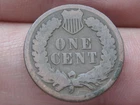 1894 Indian Head One Cent Penny- Chocolate Brown, Good Details
