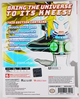 Mugen Souls LIMITED EDITION Brand New Sealed Nintendo Switch Game
