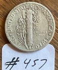 1937 Mercury Dime XF Silver 90% Philadelphia New Deal Era Better Detail US Coin — photo 2