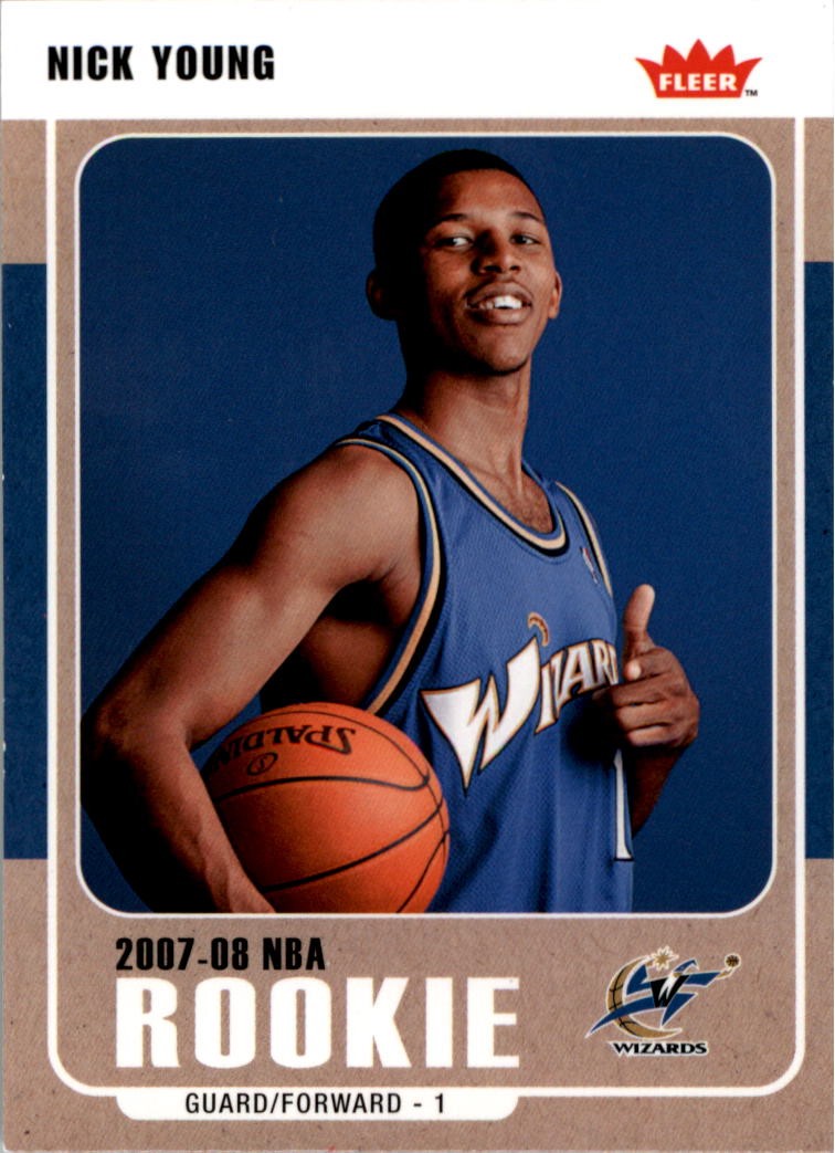 2007-08 Fleer Glossy #233 Nick Young - BSK