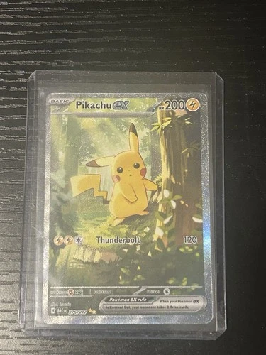 Pokémon Pikachu ex 276/217 Ascended Heroes Special Illustration (Off Center)