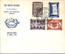 BH GOLDPATH: Belgium cover 1958 first day BH015_P10