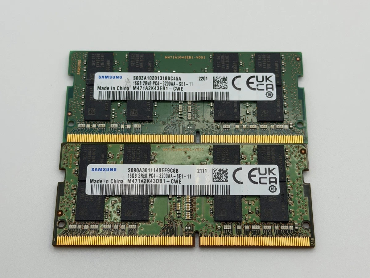 Samsung DDR4 SDRAM Memory (RAM) 2 Modules for sale | eBay