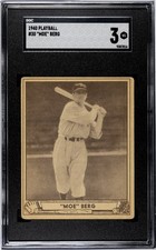 1940 Play Ball Baseball Cards 37