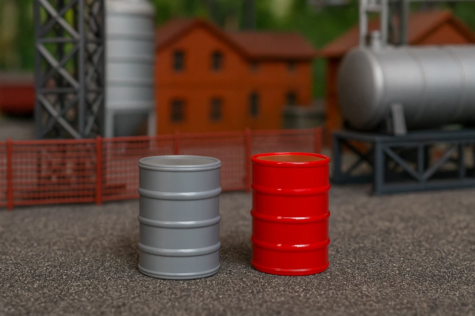 Ölfass für LGB Spur G 1:22,5 Lok Modelleisenbahnen Ladung Ladegut Fass Deko - Bild 2 von 4