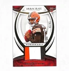 2025 Panini Immaculate Shedeur Sanders 40/49 Rookie Patch Card Browns
