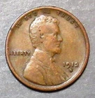 1912-D Lincoln Head Cent Pleasing VF