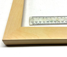 44 x 45.5 cm frame: laminate on wood, 3 cm wide.