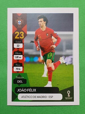 2022 ROAD TO QATAR WC FIFA #216 JOAO FELIX Portugal soccer team Sticker