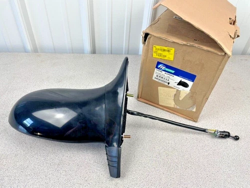 62658G Fit Systems Door Mirror DRIVERS LEFT Black Manual xref. Dorman # 955-1529