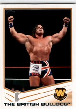 2013 Topps WWE #87 The British Bulldog