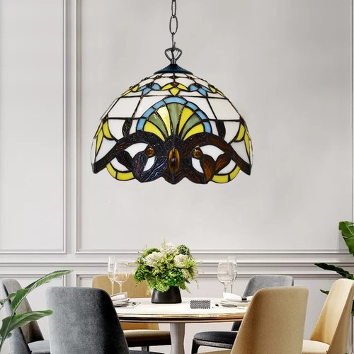 Tiffany style Ceiling Light Vintage Chandelier Pendant Hanging lamp Living Room - Picture 4 of 16