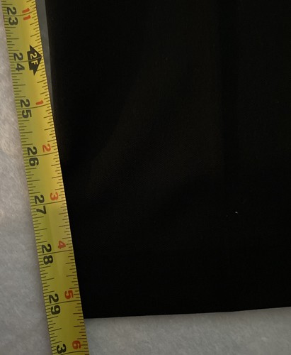 Express Men's Flat Front Pants, Sz 31/32 But Measures 33x29.25”,Black - Picture 10 of 10