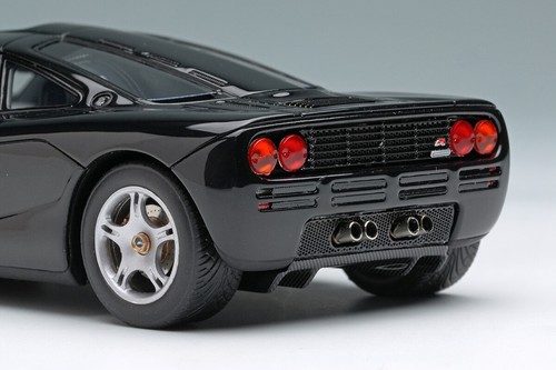 Make Up EM748F 1/43 McLaren F1 Roadcar 1994 Black Model Car EIDOLON LIMITED - Picture 6 of 7