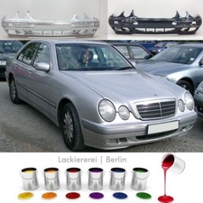 STOßSTANGE VORNE LACKIERT IN WUNSCHFARBE für Mercedes E-Klasse W210/S210 99-03