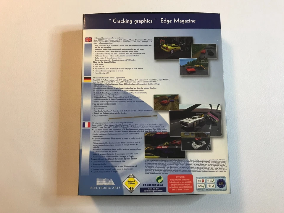 Need For Speed II 2 Special Edition - PC - Big Box - Bild 4 von 4