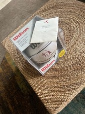 autographed Michael Jordan Wilson sky 23 basketball box included all original.