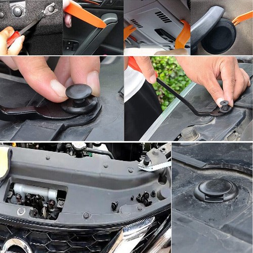 725Pcs Car Body Door Trim Clips Retainer Bumper Plastic Panel Push Fastener - Picture 10 of 12